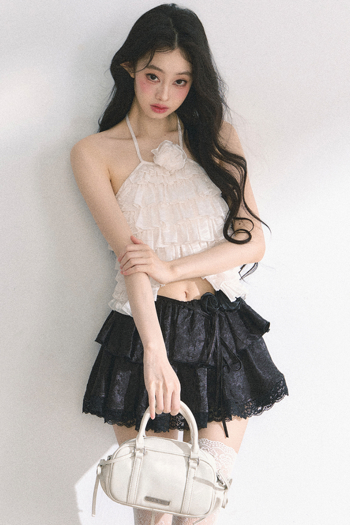 French Lace Tiered Cake Skirt