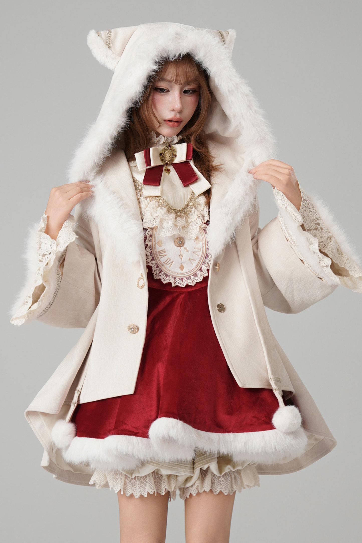 Cat Food Lolita Mant Coat