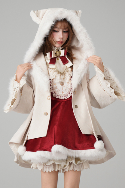Cat Food Lolita Mant Coat