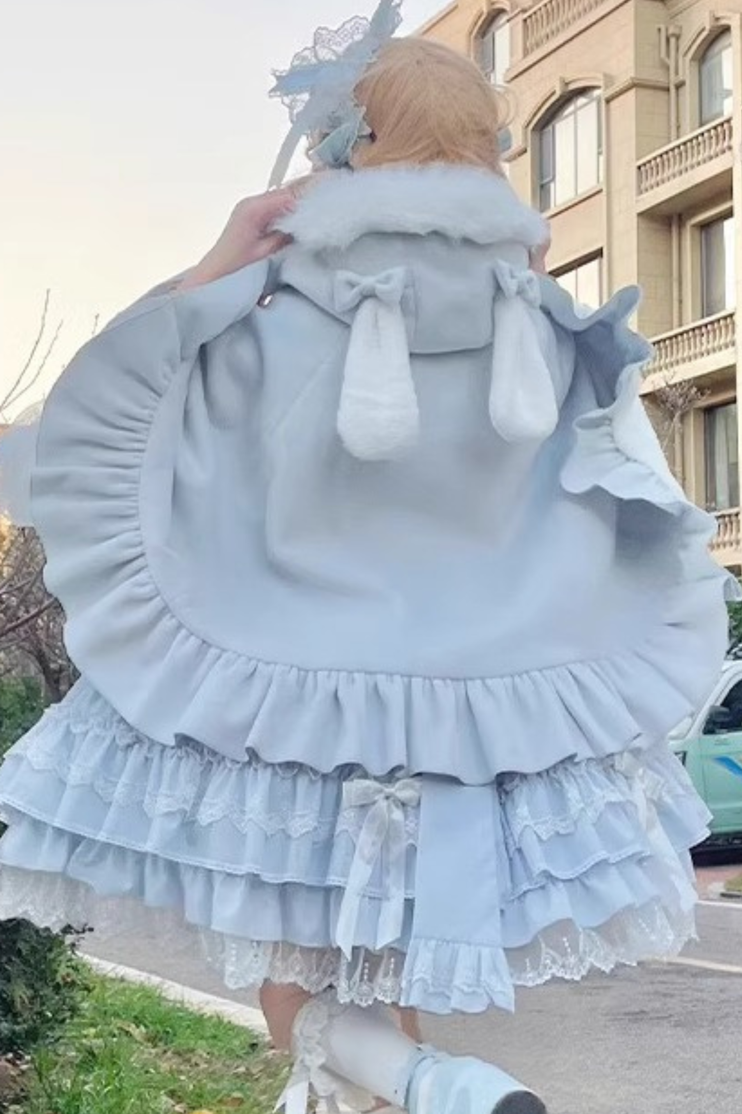 ラビットイヤーロリータコート