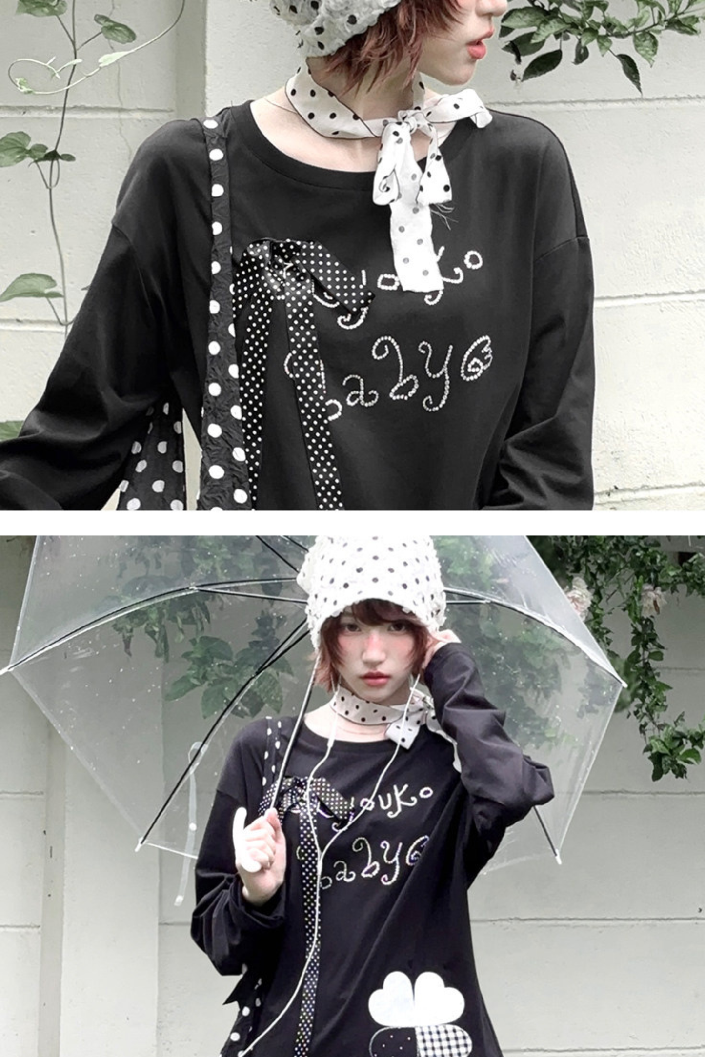 Clover Loose Top + Patchwork Skirt