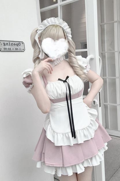 Sweet Ribbon Maid Skirt + Apron