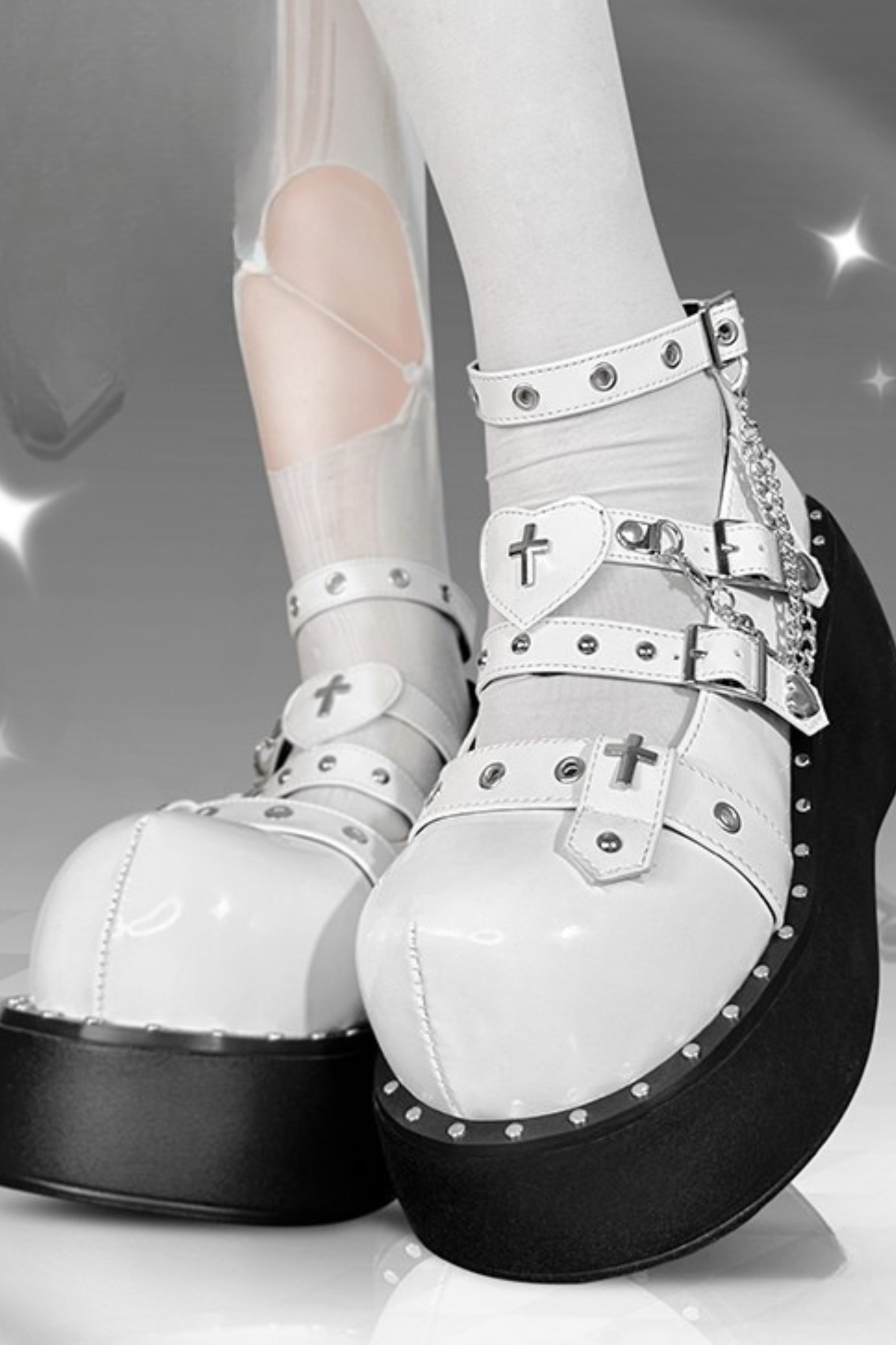 パンクスタイルクールY2Kシューズ