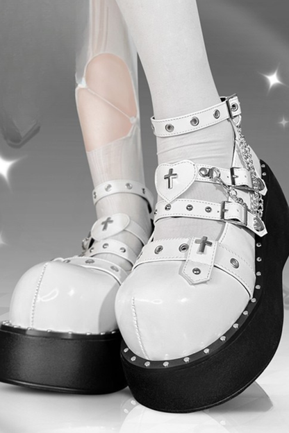 パンクスタイルクールY2Kシューズ