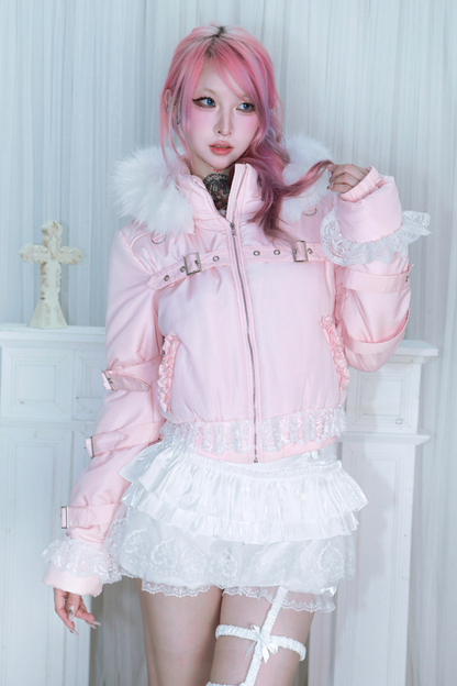 バックルストラップパンクアウター