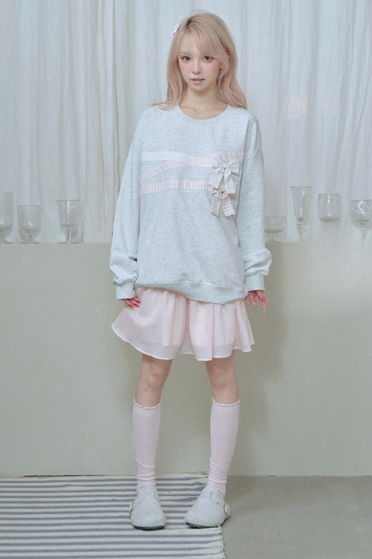 リボンプルオーバースウェット