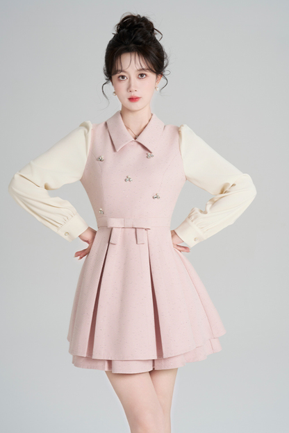 フレンチスイートスタイルリトルジュエルドレス