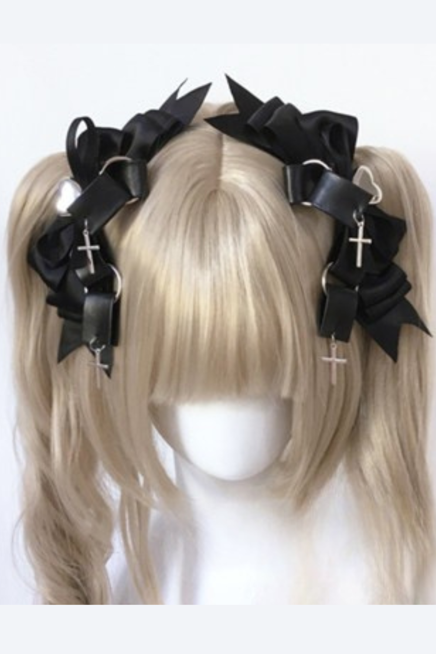 ダークスイートリボンヘアピン