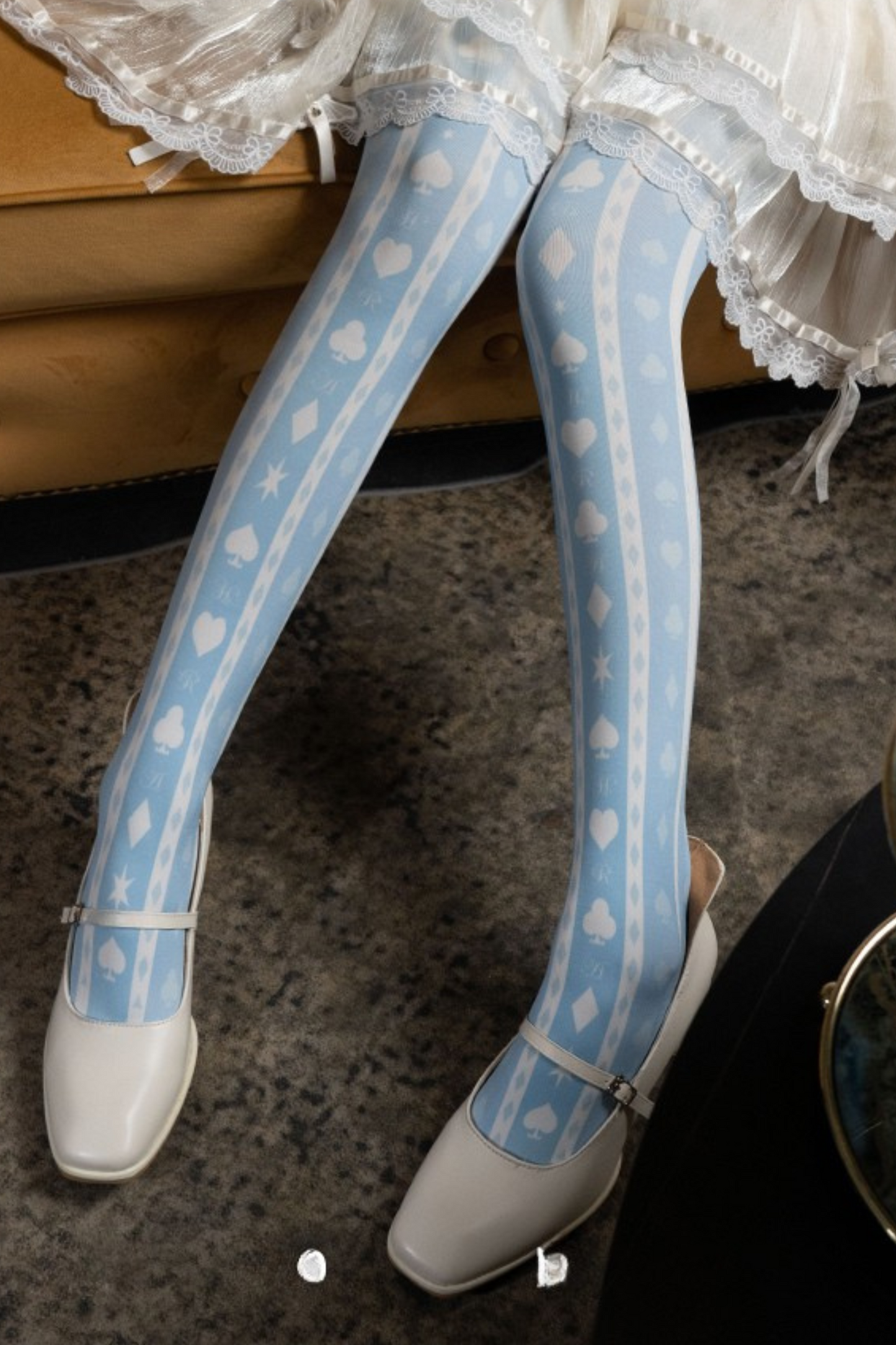 Dream Alice Velvet Tights