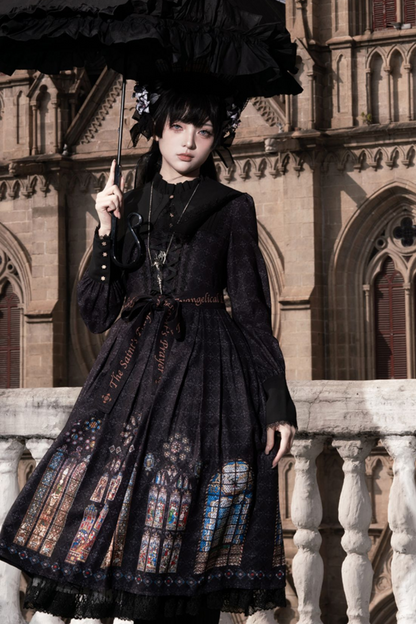 Gothic Classic Crown Lolita Dress