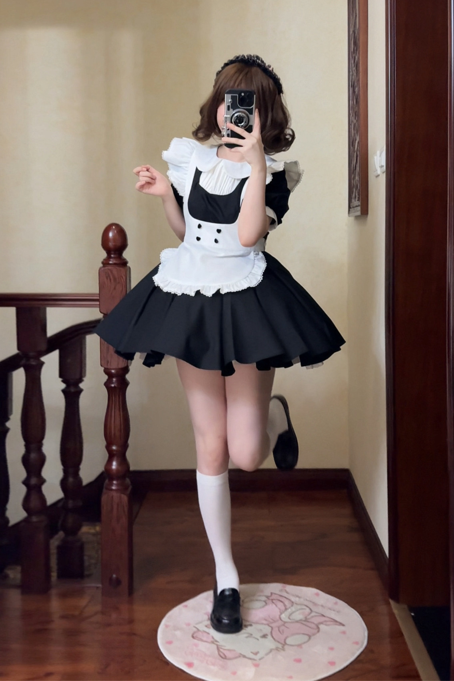 Glass Doll Maid Lolita Dress + Apron