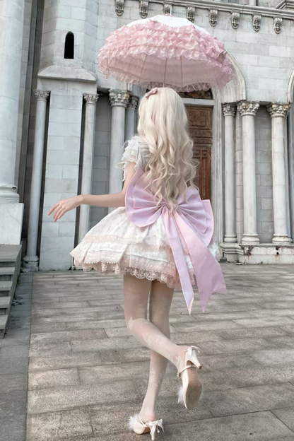 ローズスイートピュアプリンセスドレス+シアーインナー