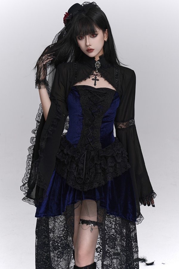 ゴーストガールキャミソールドレス＋ジャケット