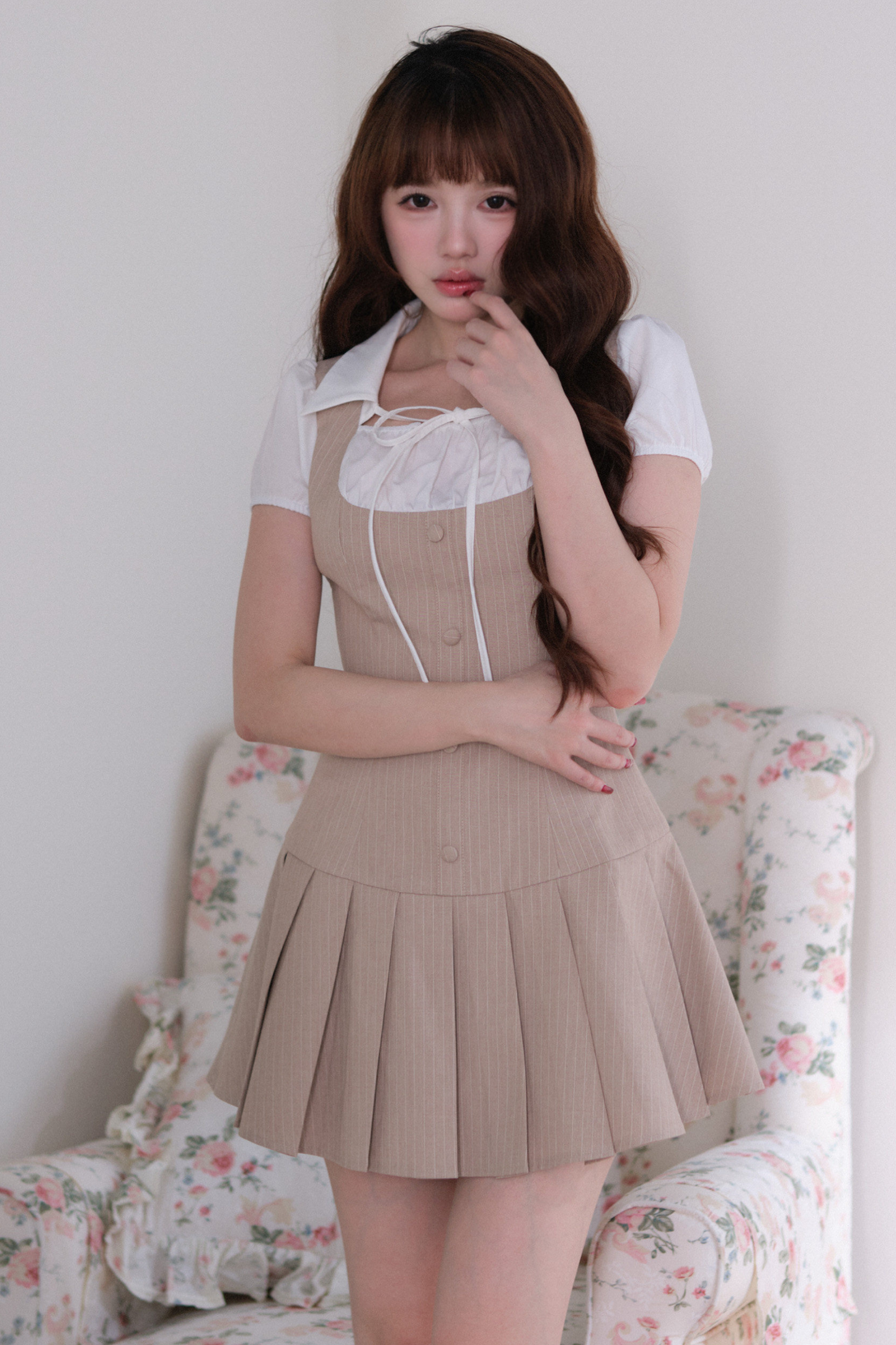 Robe à plis douce