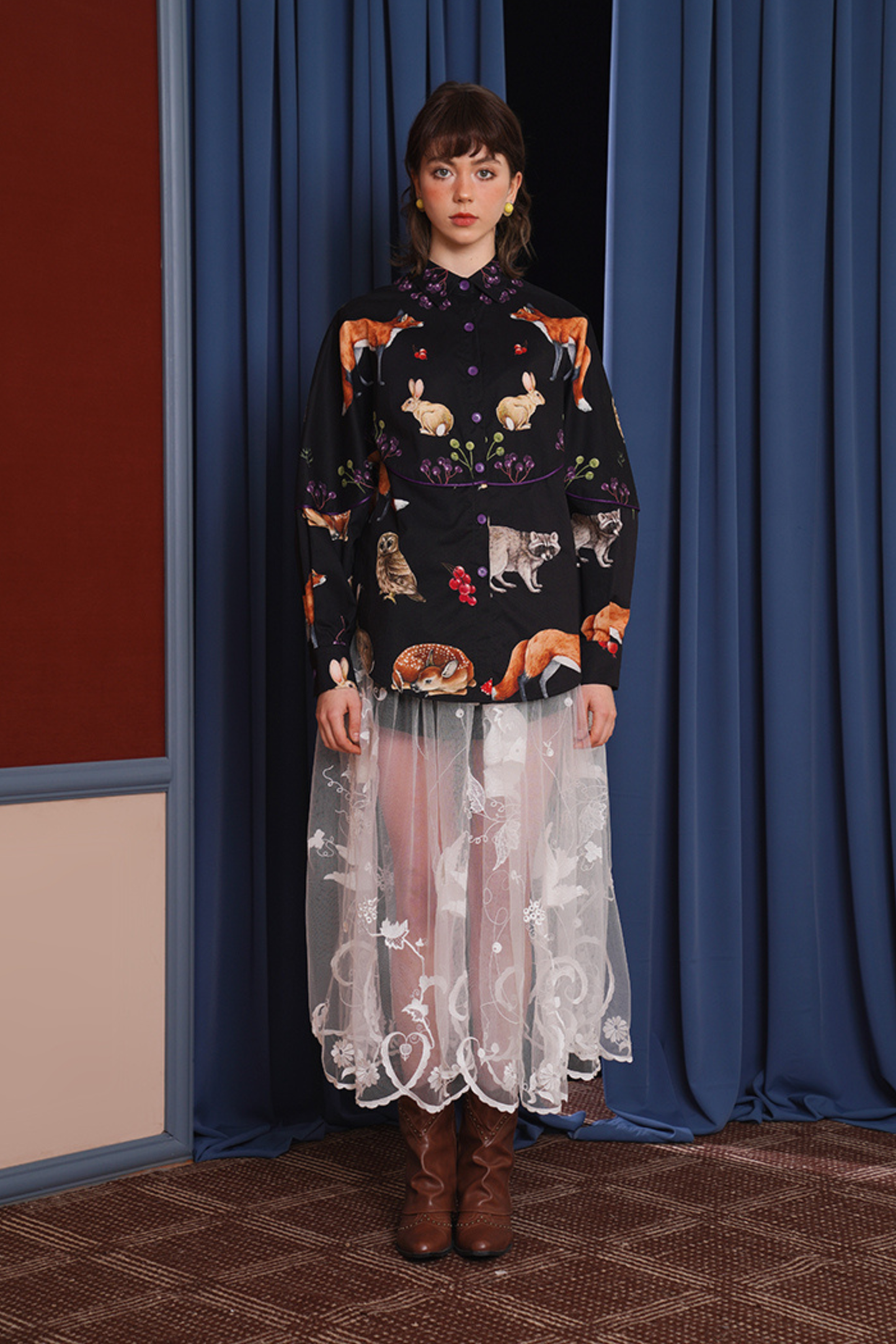 Animal Vintage Art Shirt