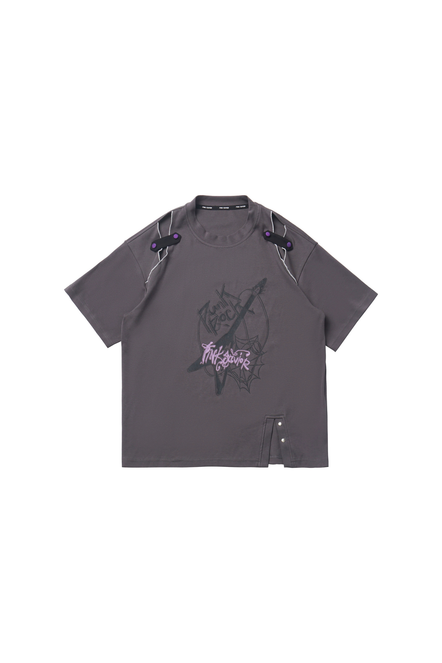 ナイトスケータースカート+ダークトップス