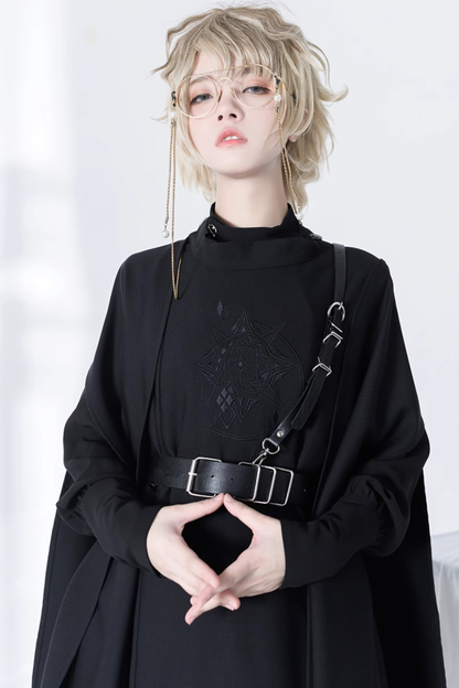 レトロ皇子ハンサムロングショール