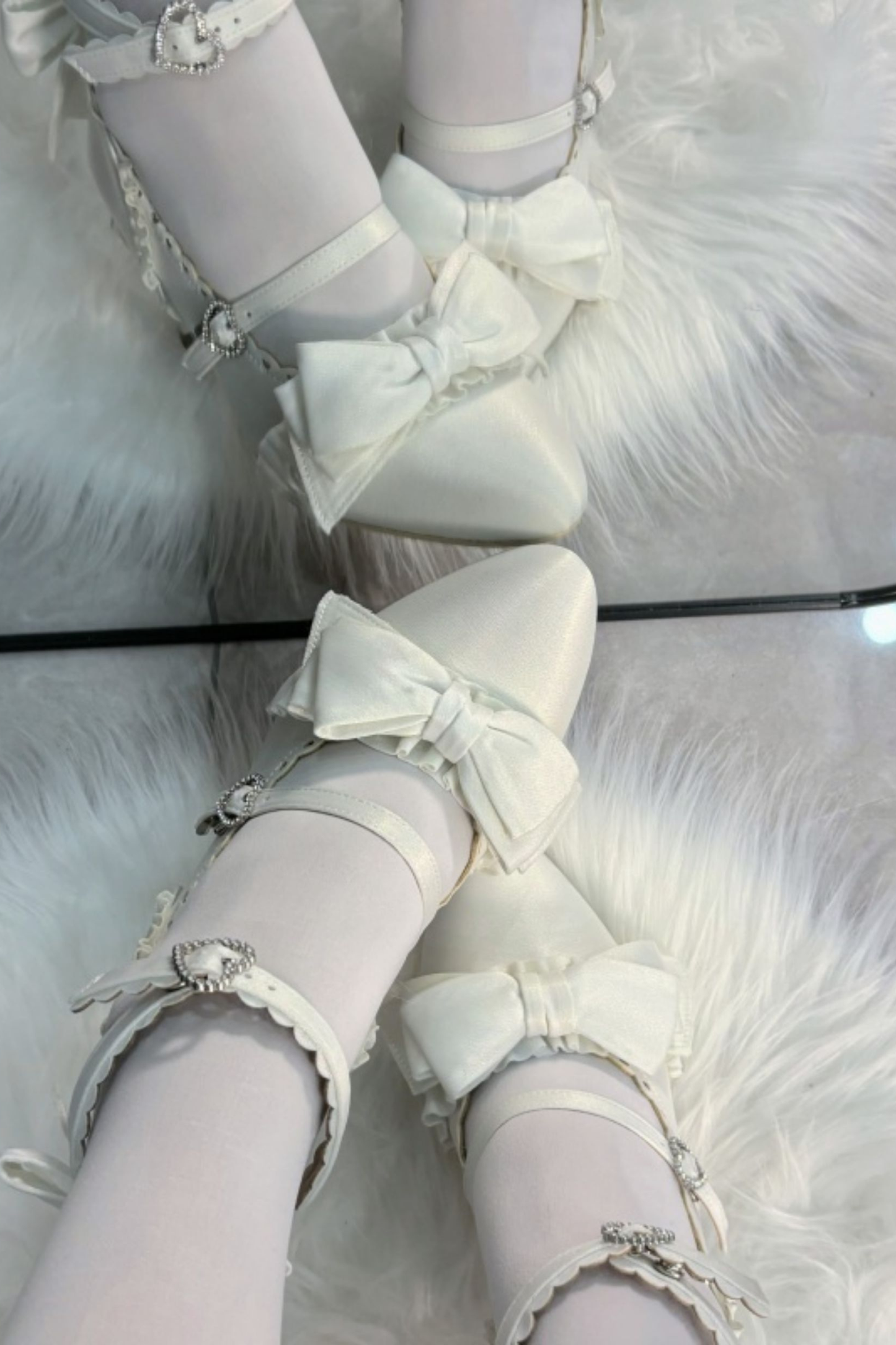 クラップリボンロリータシューズ