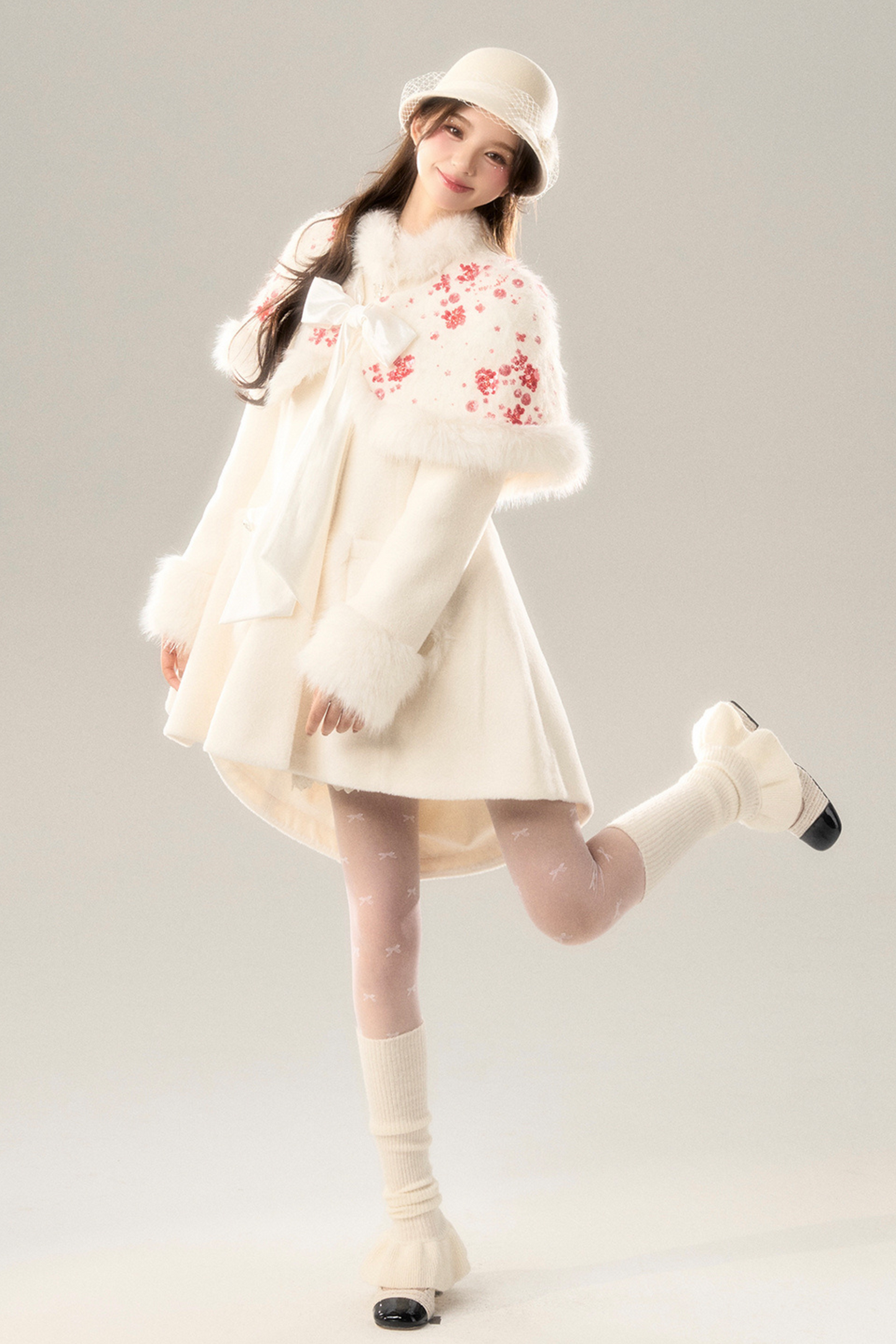 Swan Dream Cape Gentle Cape Coat