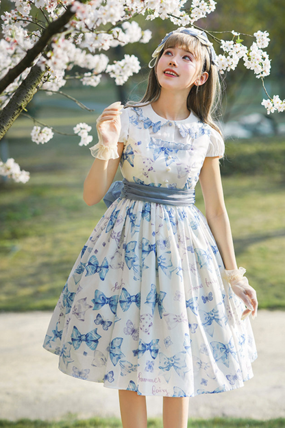 Eternal Garden Lolita Dress + Off-Shoulder Dress + Jumper Skirt + Shirt