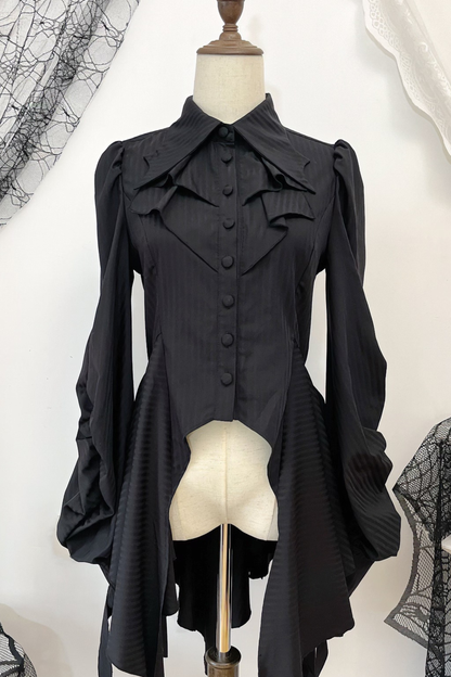 プリンスロリータブラウス+フリルネクタイ