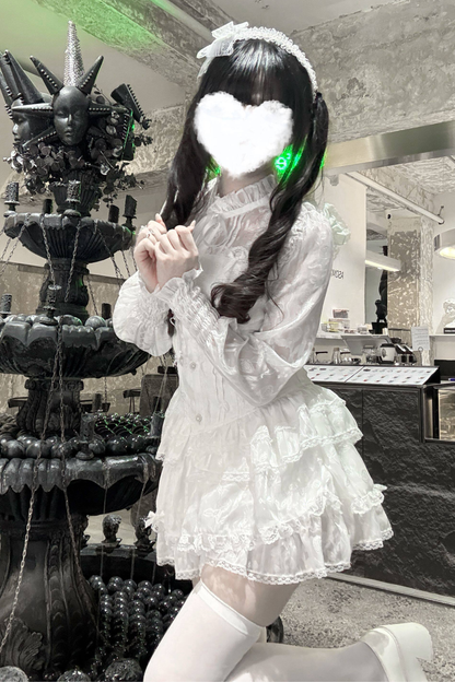 レースドレス+インナーパンツ