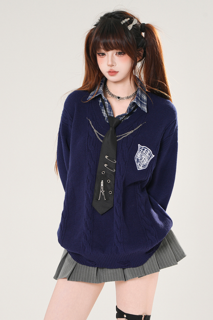 アメリカンカレッジニットセーター