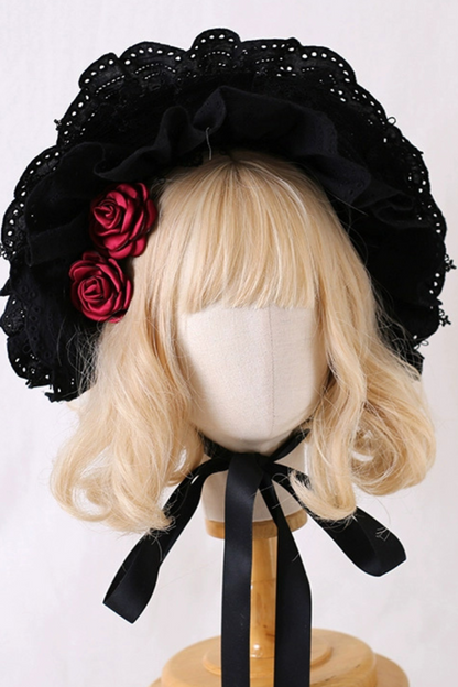 ゴシックシッククラロリータハット