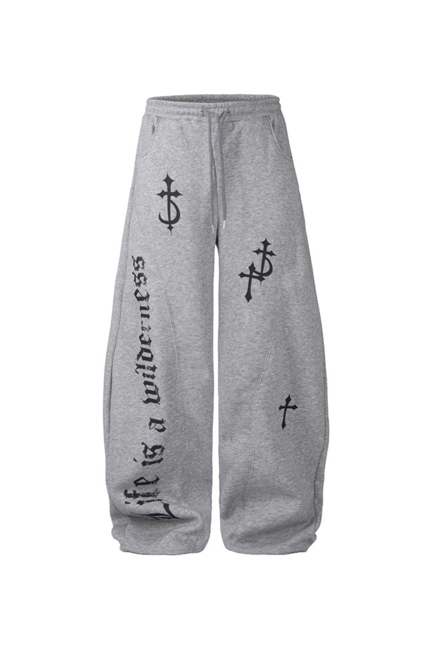 クロスルーズカジュアルスウェットパンツ