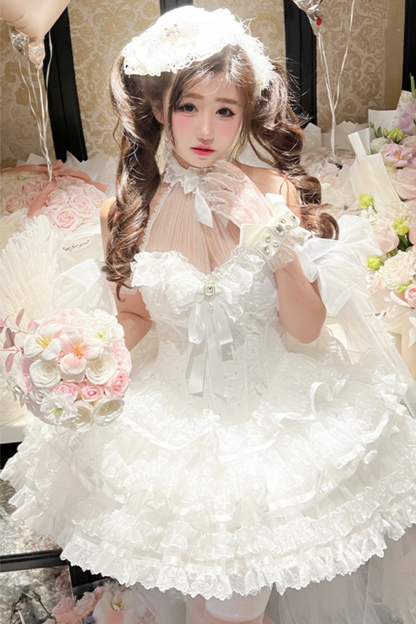 Short Swan Lolita Dress