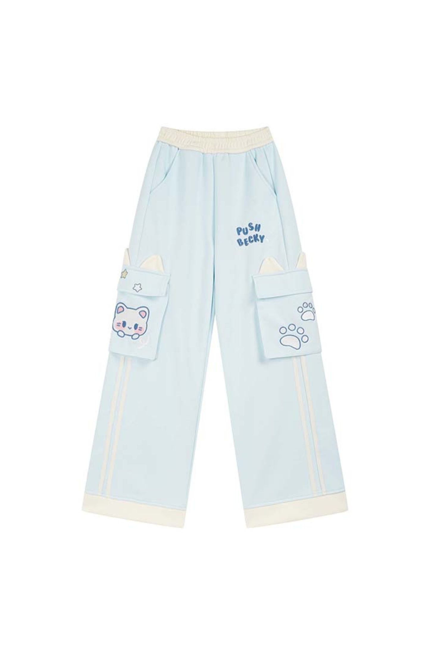 キュートキャットイヤースポーツスウェットパンツ