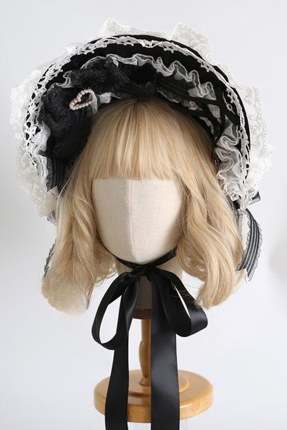 モノクロシックフロルドールロリータアクセサリー