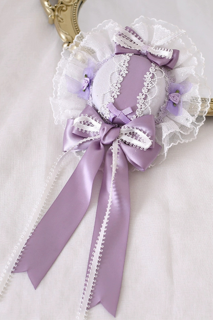 シルクサテンバレエフェザーロリータアクセサリー