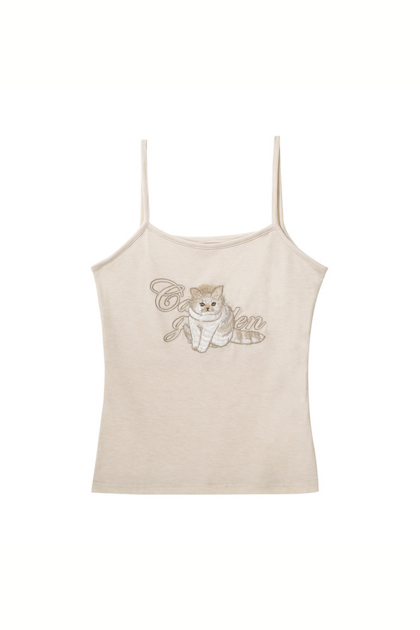 [Reservations] Neutral Style Art Design Shirt + Camisole + Half Pants