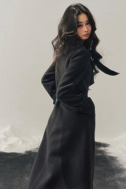 ヘプバーンシックロングコート