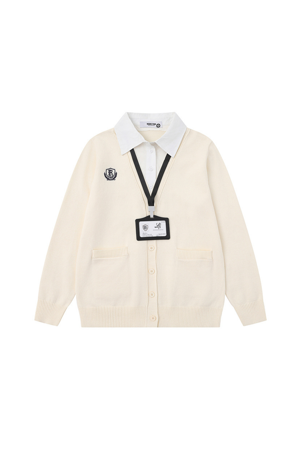 College Slim Knit Sweater