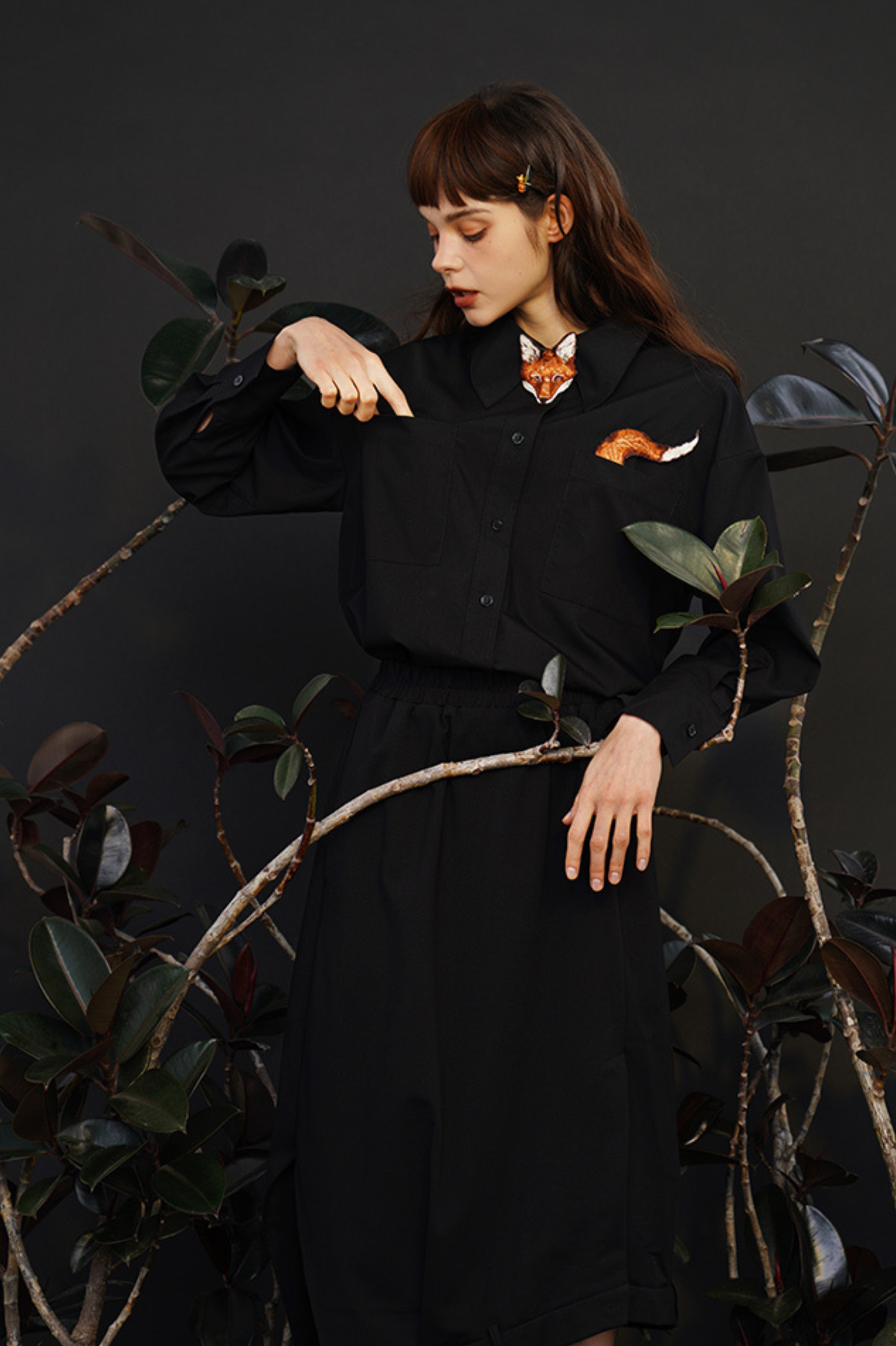 アニマルテールジェンダーレスアートシャツ