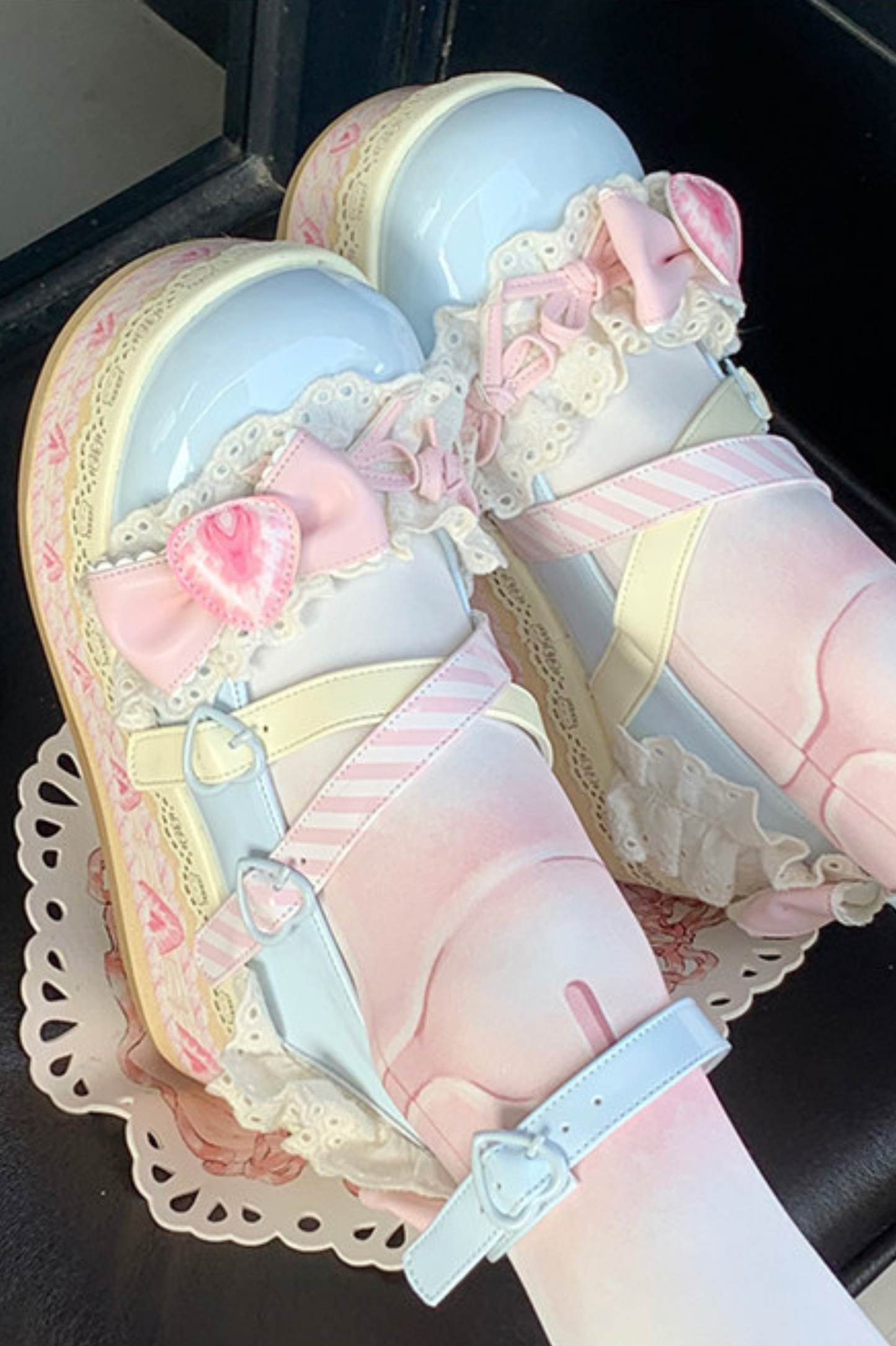 ストロベリーリミテッドロリータシューズ