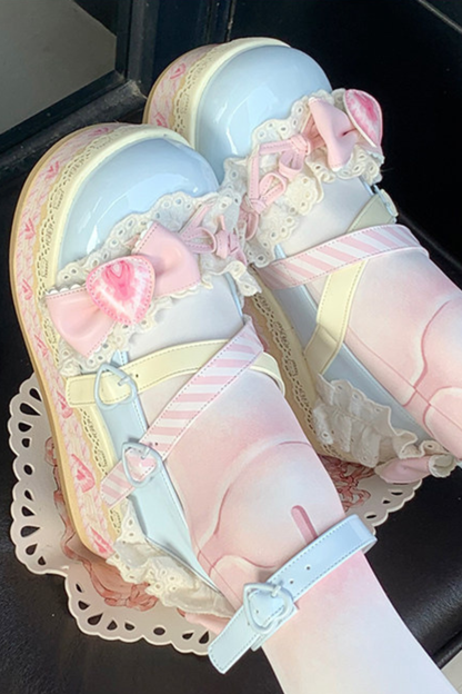 ストロベリーリミテッドロリータシューズ