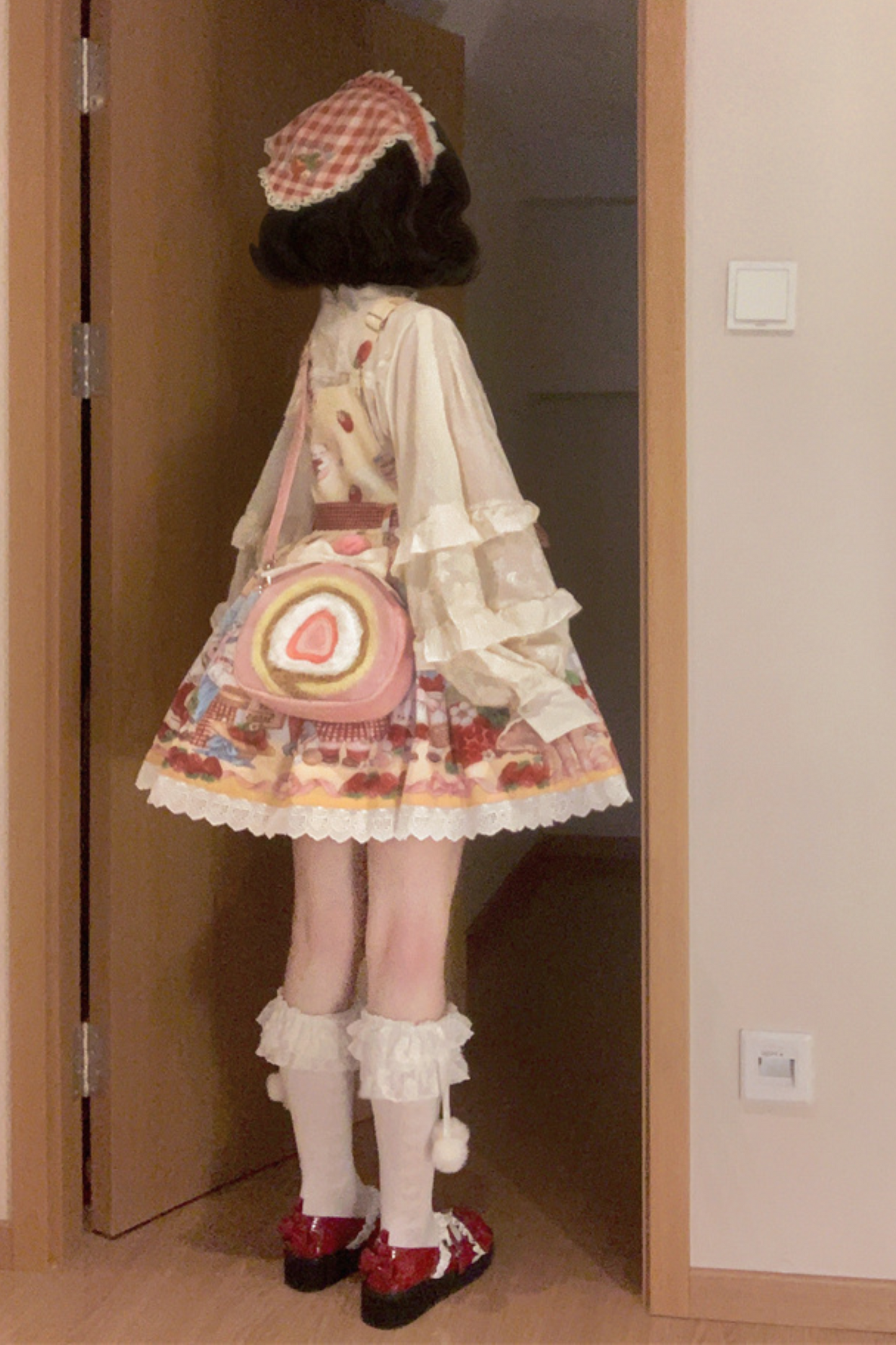 ストロベリーケーキロールバッグ ゴラムバザールバッグ