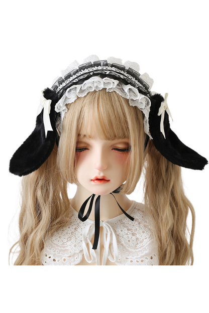 Fur Bunny Lolita Headband