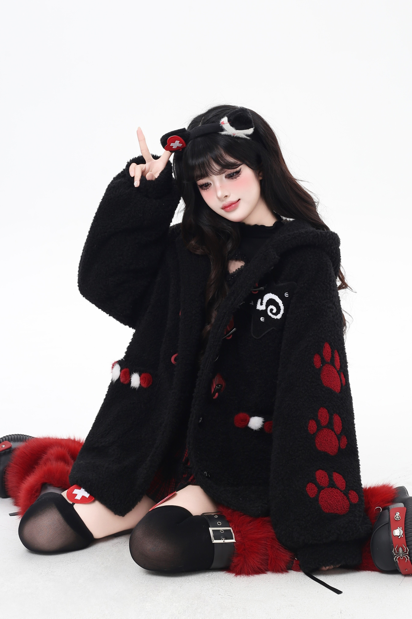 キャットラムウールコットンジャケット