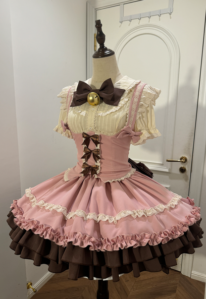 [Reservation Deadline: March 29] Chocolat Tea Time Sweet Lolita Dress Setup