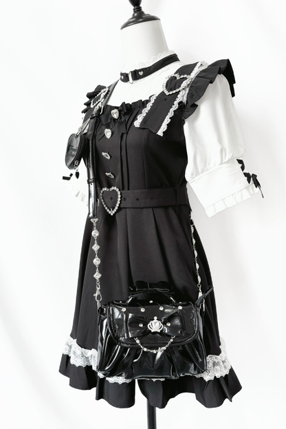 バッグラインストーンエレガントショルダーバッグ