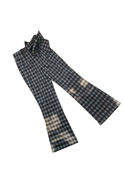 レトロシックモダンワイドレッグパンツ