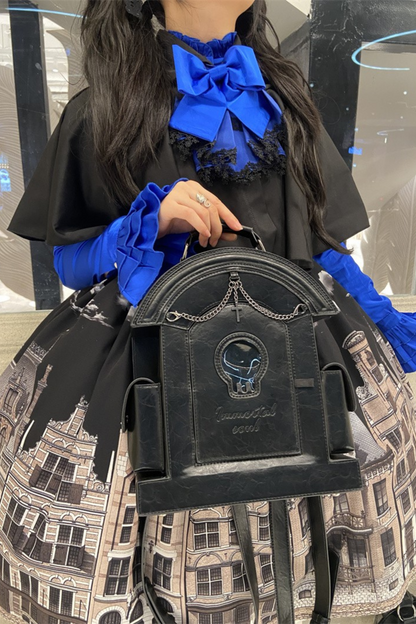 ゴシックペインロリータスカルバッグ