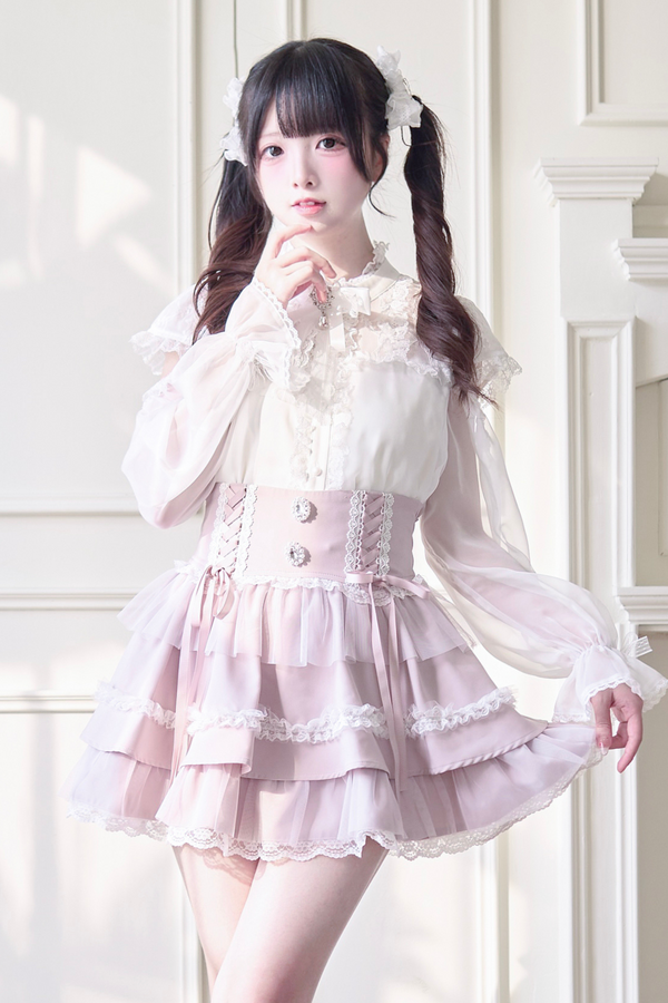 スイートシフォンブラウス