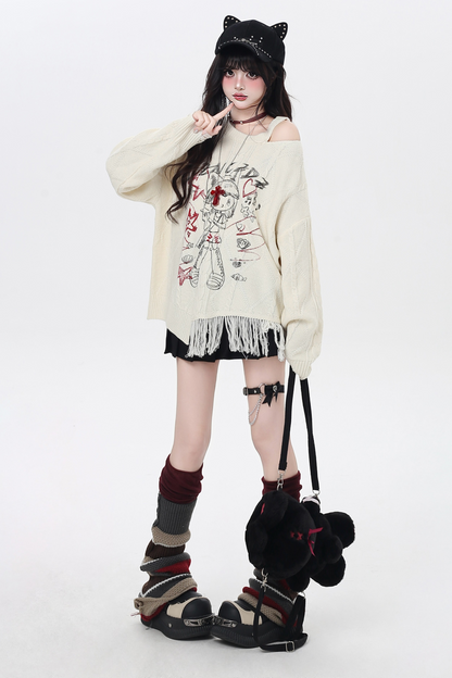 Loose Pullover Sweater