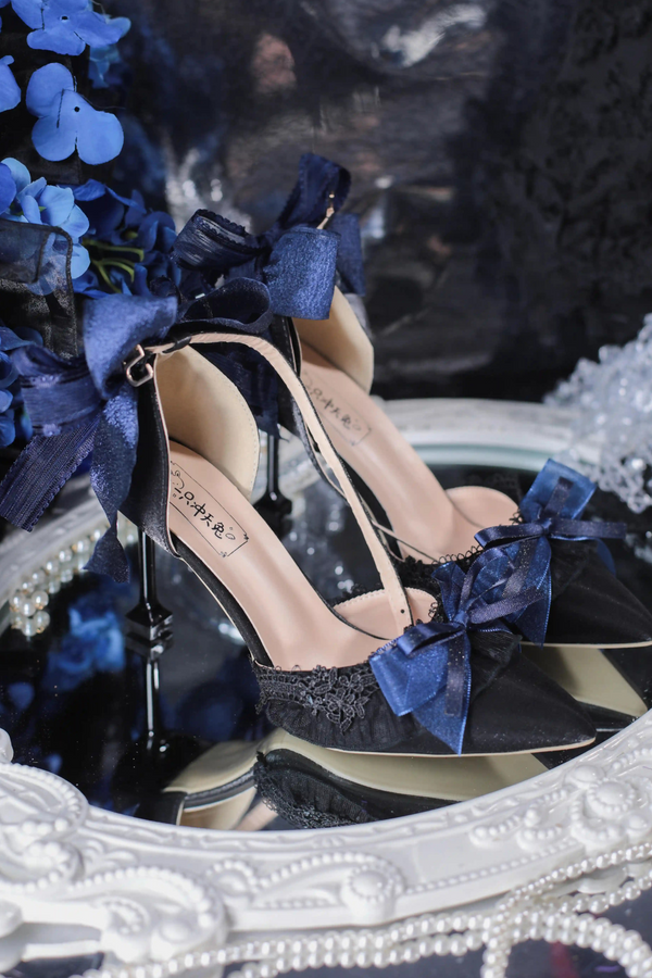 ダークウェディングハイヒール