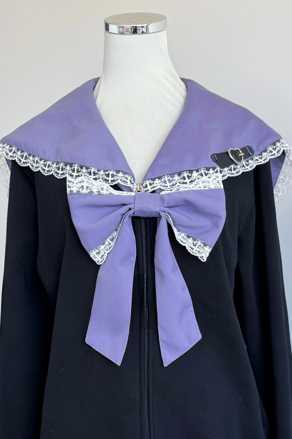 電波チェックセーラートップス